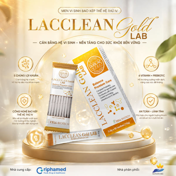 Men Vi Sinh LaccleanGold Lab