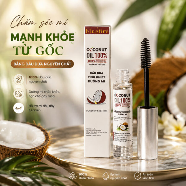 Dưỡng Mi Dầu Dừa