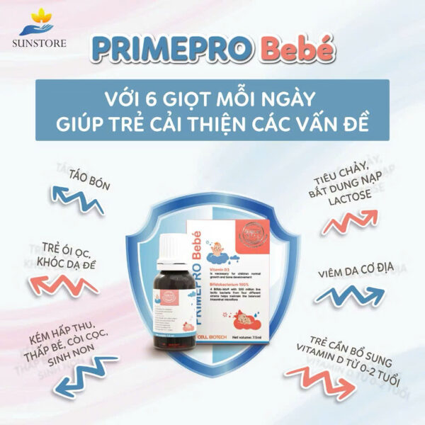 Men Vi Sinh PRIMEPRO Bebé
