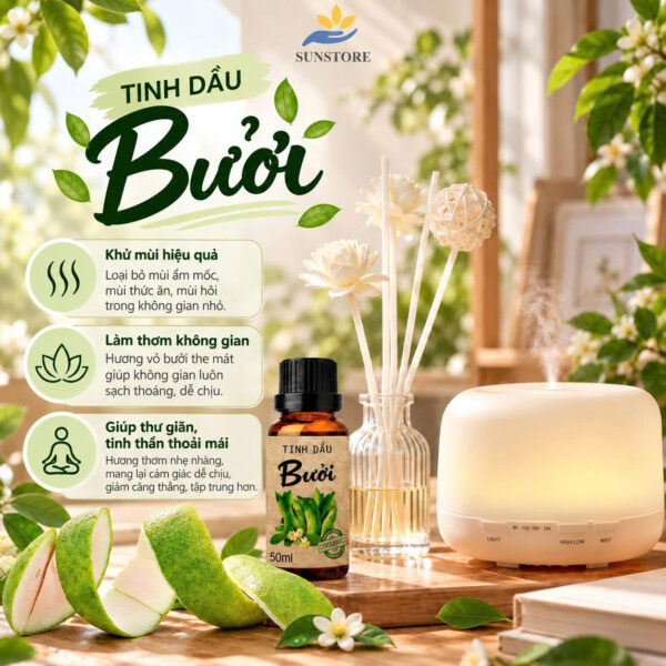 Tinh Dầu Bưởi Thiên Nhiên