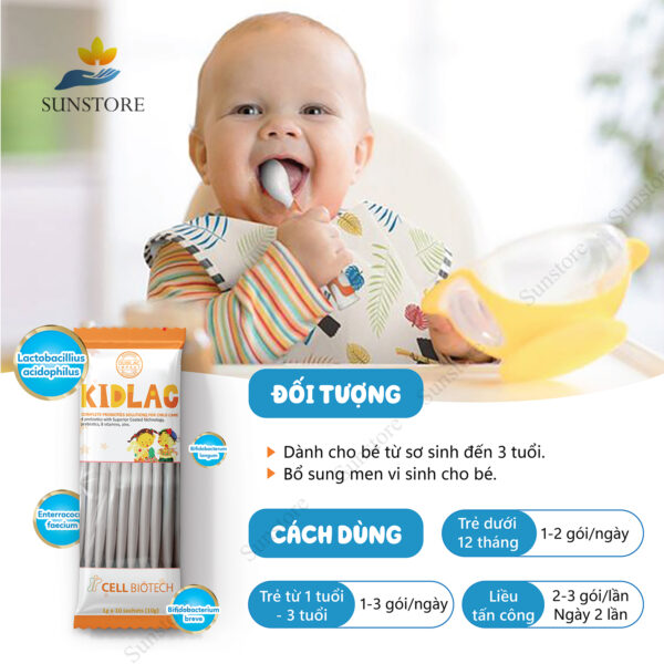 Men Vi Sinh Kidlac