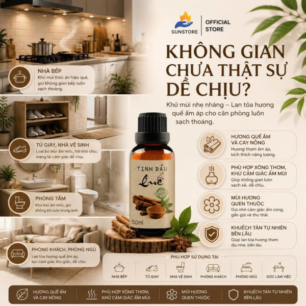 Tinh Dầu Quế Thơm