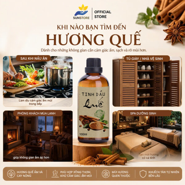 Tinh Dầu Quế Thơm