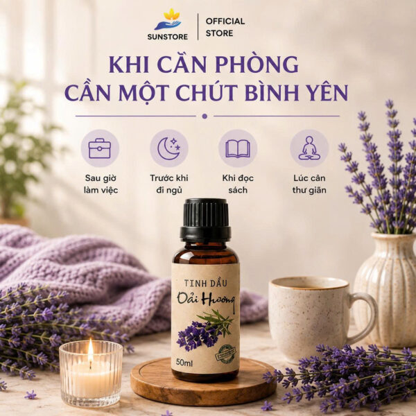 Tinh Dầu Oải Hương
