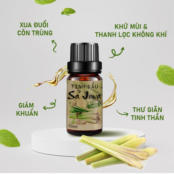 Tinh Dầu Sả Java Thiên Nhiên