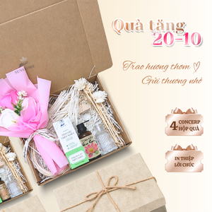 Trọn Bọ Set 4 Tinh Dầu Phòng Ngủ 10ml